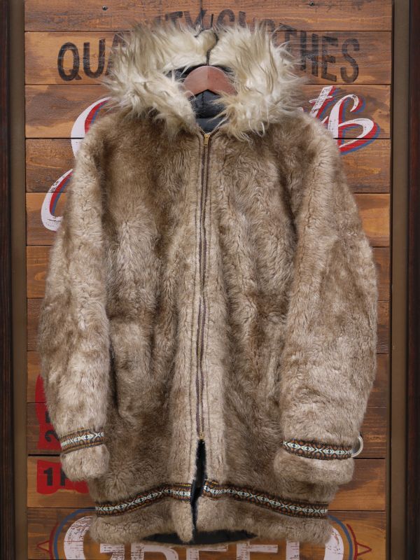 STARNS MANUFACTURING COMPANY VINTAGE ESKIMO JACKET MADE IN USA ML