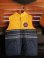 画像1: NAPA RACING VEST YELLOW×NAVY 70s-80s (1)