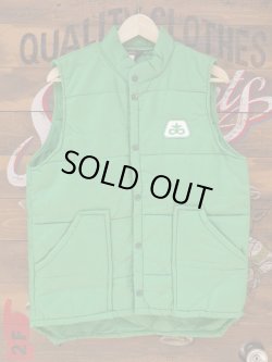 画像1: PIONEER SEEDS SWINGSTER PUFFY VEST GREEN MEDIUM