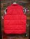 画像2: Caｐ'n Jac VTG PUFFY RACING VEST RED MEDIUM (2)