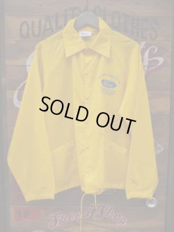 画像1: FORD NYLONS VTG COACH JACKET YELLOW MEDIUM