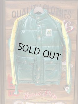 画像1: PICKERING SWINGSTER VINTAGE PUFFY RACING JACKET SMALL GREEN