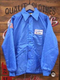 画像1: SWINGSTER VINTAGE BOA COACH JACKET GOOD YEAR SMALL