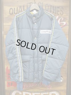 画像1: GOOD YEAR OFFICIAL RACING PUFFY JACKET NAVY LARGE