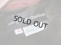 画像3: AMF HARLEY DAVISDON VTG SUEDE LETHER JACKET 40