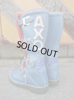 画像2: AXO VINTAGE MOTOCROSS BOOTS SKY BLUE 