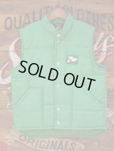 7UP PLA-JAC VINTAGE PUFFY VEST MADE IN USA 36