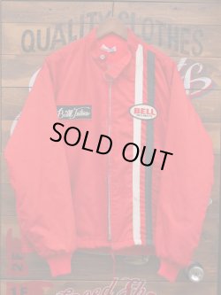 画像1: BELL SWINGSTER VTG RACING RAIDERS BOA JACKET RED L