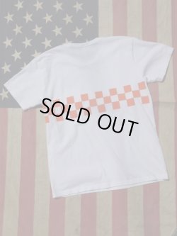 画像4: sixhelmets checker line pocket t-shirｔ orange×blue