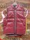 画像1: HONDALINE OFFICIAL RACING PUFFY VEST SMALL WINERED (1)