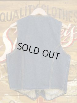 画像2: AMF HARLEY DAVIDSON VINTAGE DENIM VEST M