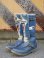 画像1: ALPINESTARS VINTAGE MOTOCROSS BOOTS BLUE 25.5cm   (1)