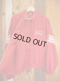 画像3: BUDWEISER SWINGSTER VTG NYLON JACKET RED SMALL