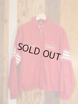 画像1: BUDWEISER SWINGSTER VTG NYLON JACKET RED SMALL