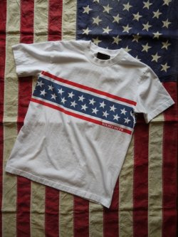 画像1: sixhelmets star and stripes t-shirt white