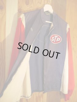 画像5: STP DE WAN RACING SATIN JACKET NAVY×RED×WHITE L