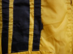 画像6: MICHELOB VTG NYLON RACING JACKET YELLOW×BLACK M