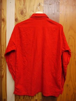 画像2: 60s CLUBMAN VTG FLANNEL SHIRT MADE IN USA RED SM
