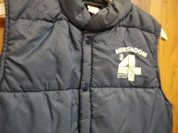 画像4: WEATHERCASTER NEWSROOM VTG PUFFY VEST SMALL NAVY