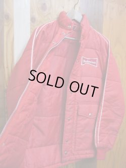 画像10: BUDWEISER SWINGSTER VTG RACING JACKET RED S (2)