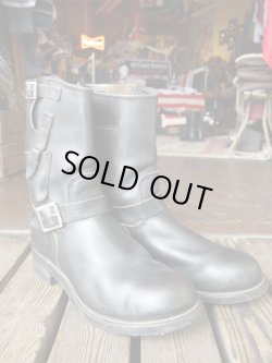 画像3: 70s NASTY FEET VTG ENGINEER BOOTS BLACK 10