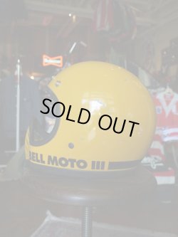 画像3: 1970s BELL HELMETS MOTO3 FIRST MODEL SNELL75 YELLOW 56cm