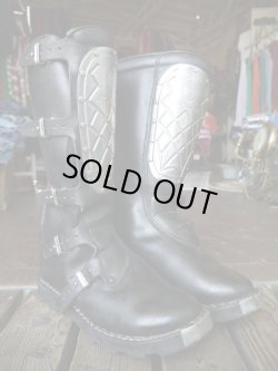 画像2: ALPINESTARS HI-POINT VINTAGE MOTOCROSS BOOTS BLACK 25.5cm