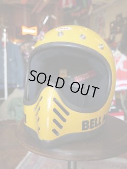 画像5: 1970s BELL HELMETS MOTO3 FIRST MODEL SNELL75 YELLOW 56cm