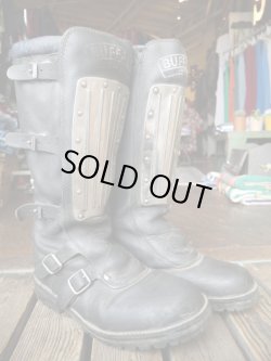 画像2: BUFFALO VINTAGE MOTOCROSS BOOTS BLACK 44