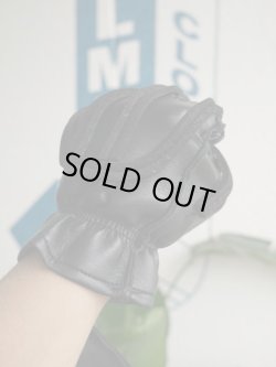画像7: NOS VINTAGE MOTOCROSS STYLE GLOVE BLACK MEDIUM