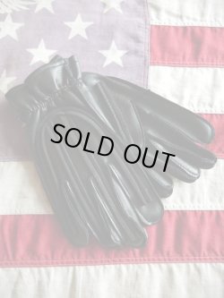 画像2: NOS VINTAGE MOTOCROSS STYLE GLOVE BLACK MEDIUM