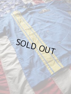 画像6: GOODYEAR OFFICIAL RACING SHIRT MEDUIM BLUE×YELLOW