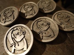 画像4: ZIG-ZAG MAN PEWTER PINS SIXHELMETS×STUDIO FREE