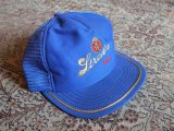STROH'S BEER HORIZON USA MADE VTG CAP BLUE
