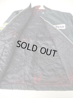 画像6: GOODYEAR OFFICIAL VTG NYLON RACING JACKET NAVY MEDIUM