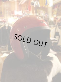 画像2: BELL R-T VINTAGE MOTORCYCLE JETHELMET RED L