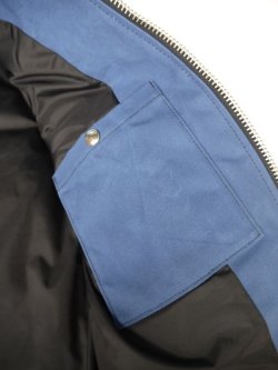 画像6: SIXHELMETS PARAFFIN PUFFY WORK VEST BLUE NAVY