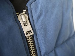 画像3: SIXHELMETS PARAFFIN PUFFY WORK VEST BLUE NAVY