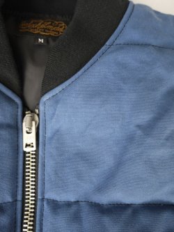 画像9: SIXHELMETS PARAFFIN PUFFY WORK VEST BLUE NAVY