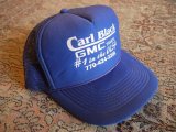 CARL BLACK GMC TRUCK #1 IN THE USA VTG CAP BLUE