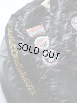 画像2: DAYTONA SPEED WEEKS VTG SATIN JACKET BLACK L