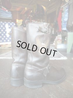 画像4: HARLEYDAVIDSON VTG ENGINEERBOOTS BROWN 26.5cm