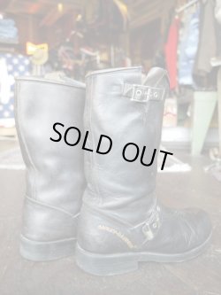 画像4: HARLEYDAVIDSON VTG ENGINEERBOOTS DARK BROWN 24-24.5cm