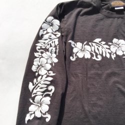 画像5: SIXHELMETS HAWAIIAN LONG SLEEVE T-SHIRT SUMI BLACK