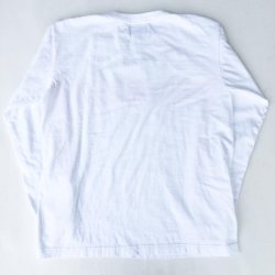 画像2: SIXHELMETS HAWAIIAN LONG SLEEVE T-SHIRT WHITE×RED