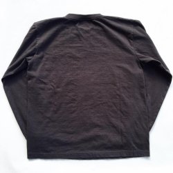 画像2: SIXHELMETS HAWAIIAN LONG SLEEVE T-SHIRT SUMI BLACK