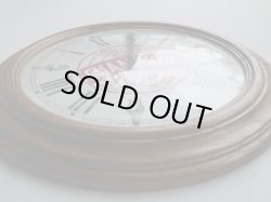 画像3: CHAMPION SPARK PLUG VINTAGE WOOD WALL CLOCK