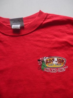 画像4: RONJON SURF SHOP VTG LONG SLEEVE T-SHIRT SMALL RED