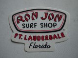 RON JON SURF SHOP STICKER DECAL