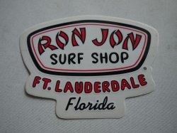 画像1: RON JON SURF SHOP STICKER DECAL